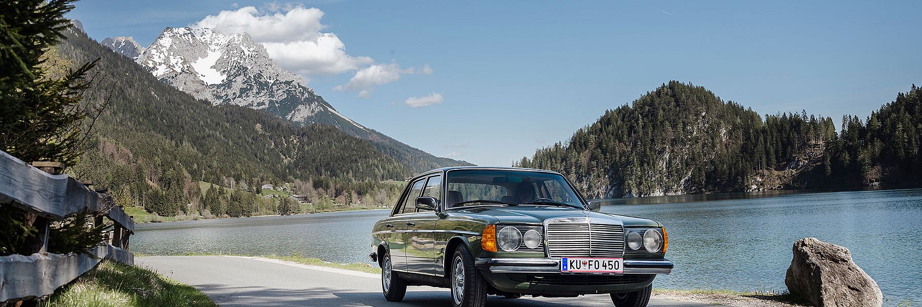 Green star | AlpenSchlössl Bergdoktor-Mercedes